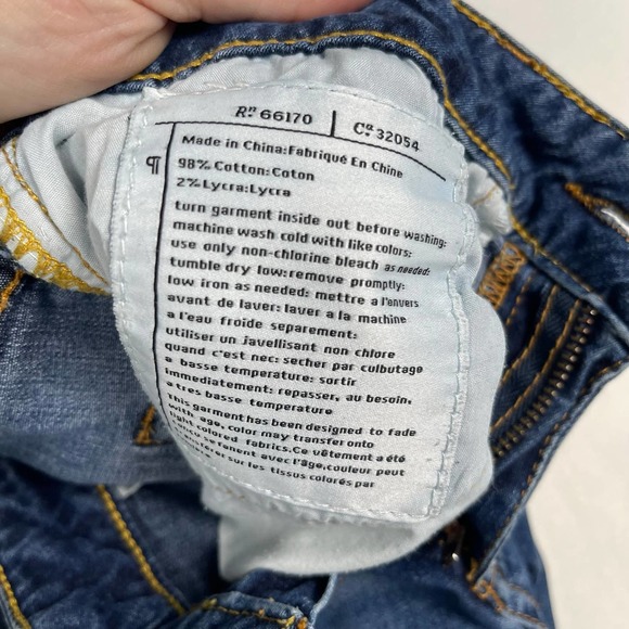 Pilcro and the Letterpress Anthropologie Jeans Low Rise Straight Women's Size 26 - Picture 8 of 16